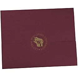 Tuck Flap Certificate Folder