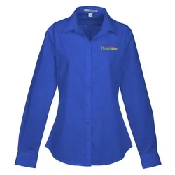 Carefree Poplin Shirt - Ladies'