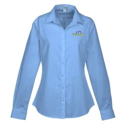 Carefree Poplin Shirt - Ladies'