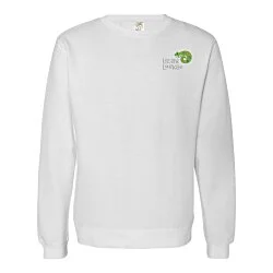 Independent Trading Co. 8.5 oz. Crewneck Sweatshirt - Embroidered