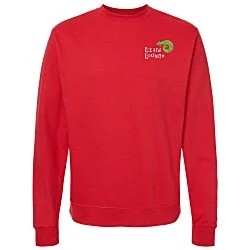 Independent Trading Co. 8.5 oz. Crewneck Sweatshirt - Embroidered