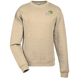 Independent Trading Co. 8.5 oz. Crewneck Sweatshirt - Embroidered