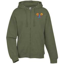 Independent Trading Co. Midweight Full-Zip Hoodie - Embroidered