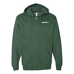Independent Trading Co. Midweight Full-Zip Hoodie - Screen
