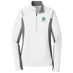 Sport-Wick Stretch 1/2-Zip Heather Colorblock Pullover - Ladies'