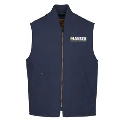 Washed Duck Cloth Work Vest