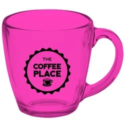 Bistro Glass Mug - 16 oz. - Colors