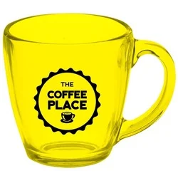 Bistro Glass Mug - 16 oz. - Colors