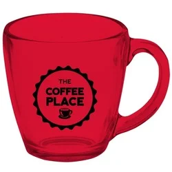Bistro Glass Mug - 16 oz. - Colors