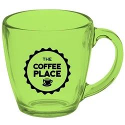 Bistro Glass Mug - 16 oz. - Colors