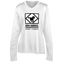 Zone Performance Long Sleeve Tee - Ladies' - Screen