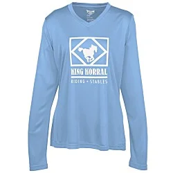 Zone Performance Long Sleeve Tee - Ladies' - Screen