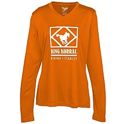 Zone Performance Long Sleeve Tee - Ladies' - Screen