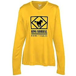 Zone Performance Long Sleeve Tee - Ladies' - Screen