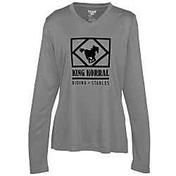 Zone Performance Long Sleeve Tee - Ladies' - Screen