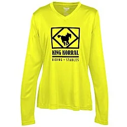 Zone Performance Long Sleeve Tee - Ladies' - Screen