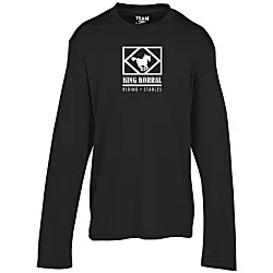 Zone Performance Long Sleeve Tee - Youth - Screen