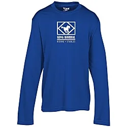 Zone Performance Long Sleeve Tee - Youth - Screen