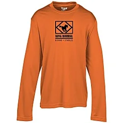 Zone Performance Long Sleeve Tee - Youth - Screen