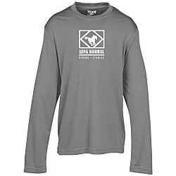 Zone Performance Long Sleeve Tee - Youth - Screen
