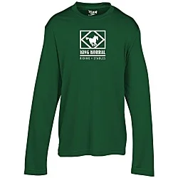 Zone Performance Long Sleeve Tee - Youth - Screen