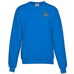 Champion Powerblend Crew Sweatshirt - Men's - Embroidered