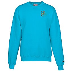 Champion Powerblend Crew Sweatshirt - Men's - Embroidered