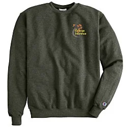 Champion Powerblend Crew Sweatshirt - Men's - Embroidered