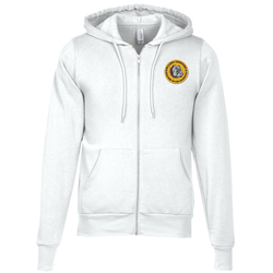 Bella+Canvas 7 oz. Full-Zip Hooded Sweatshirt - Embroidered