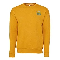 Bella+Canvas Drop Shoulder Crewneck Sweatshirt - Embroidered