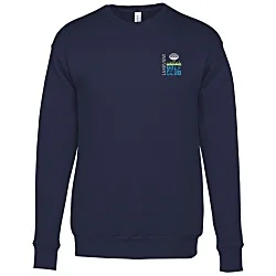 Bella+Canvas Drop Shoulder Crewneck Sweatshirt - Embroidered