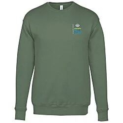 Bella+Canvas Drop Shoulder Crewneck Sweatshirt - Embroidered