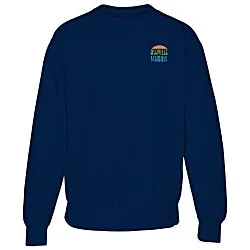 Comfort Colors Garment-Dyed Crew Sweatshirt - Embroidered