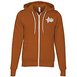 Bella+Canvas 7 oz. Full-Zip Hooded Sweatshirt - Screen