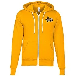 Bella+Canvas 7 oz. Full-Zip Hooded Sweatshirt - Screen