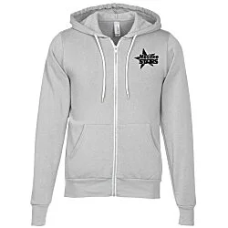 Bella+Canvas 7 oz. Full-Zip Hooded Sweatshirt - Screen