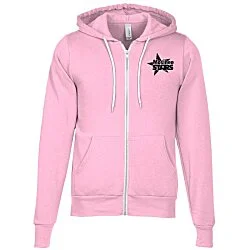 Bella+Canvas 7 oz. Full-Zip Hooded Sweatshirt - Screen