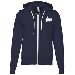 Bella+Canvas 7 oz. Full-Zip Hooded Sweatshirt - Screen