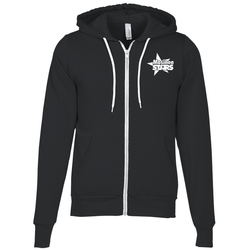 Bella+Canvas 7 oz. Full-Zip Hooded Sweatshirt - Screen