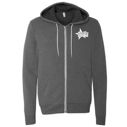Bella+Canvas 7 oz. Full-Zip Hooded Sweatshirt - Screen