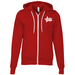 Bella+Canvas 7 oz. Full-Zip Hooded Sweatshirt - Screen