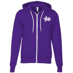 Bella+Canvas 7 oz. Full-Zip Hooded Sweatshirt - Screen