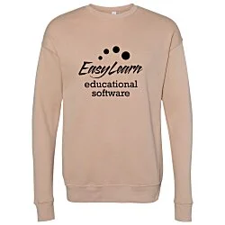 Bella+Canvas Drop Shoulder Crewneck Sweatshirt - Screen