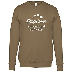 Bella+Canvas Drop Shoulder Crewneck Sweatshirt - Screen