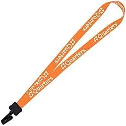 Dye-Sub Lanyard - 3/4" - 32" - Plastic Bulldog Clip - Chevron