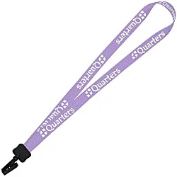 Dye-Sub Lanyard - 3/4" - 32" - Plastic Bulldog Clip - Chevron