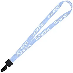 Dye-Sub Lanyard - 3/4" - 32" - Plastic Bulldog Clip - Chevron