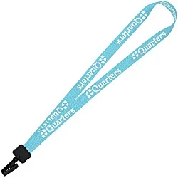 Dye-Sub Lanyard - 3/4" - 32" - Plastic Bulldog Clip - Chevron