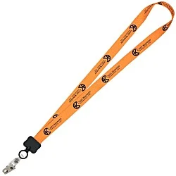 Dye-Sub Lanyard - 3/4" - 32" - Snap with Metal Bulldog Clip - Chevron