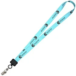 Dye-Sub Lanyard - 3/4" - 32" - Snap with Metal Bulldog Clip - Chevron